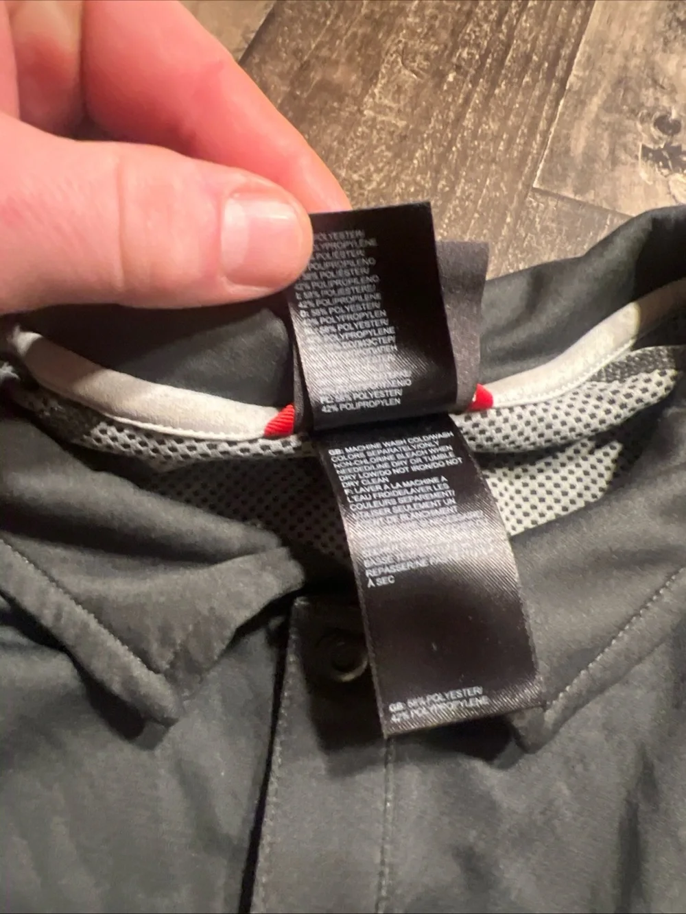 The North Face Men's Charcoal Gray Performance Polo